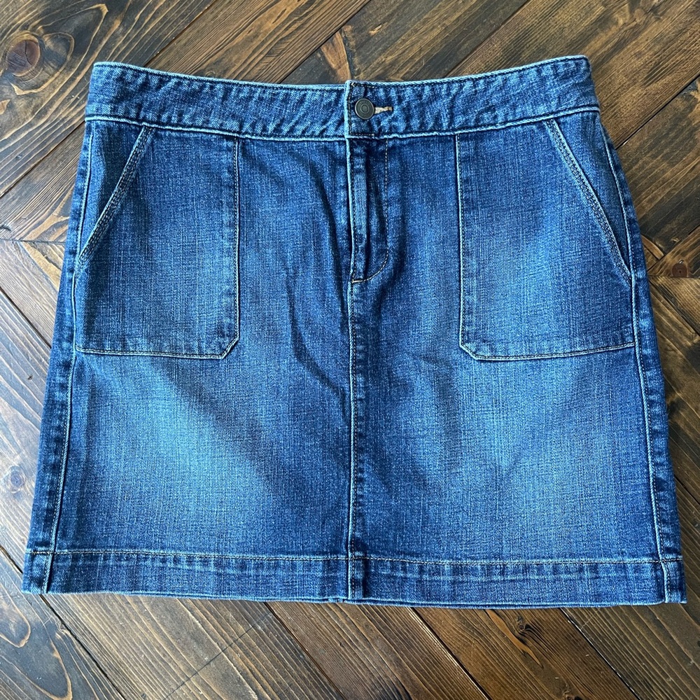 Ann Taylor LOFT denim skirt